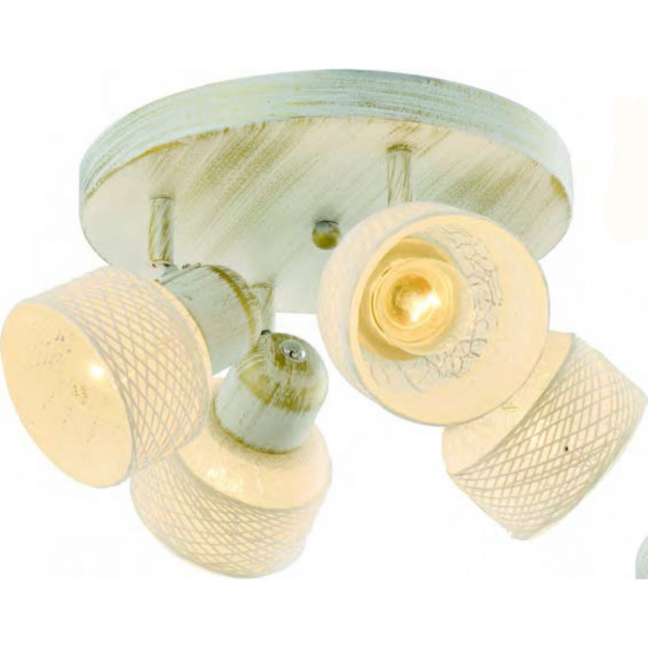 Plafoniera Grass KL6623, 4xE27, alba mata, IP20, Klausen