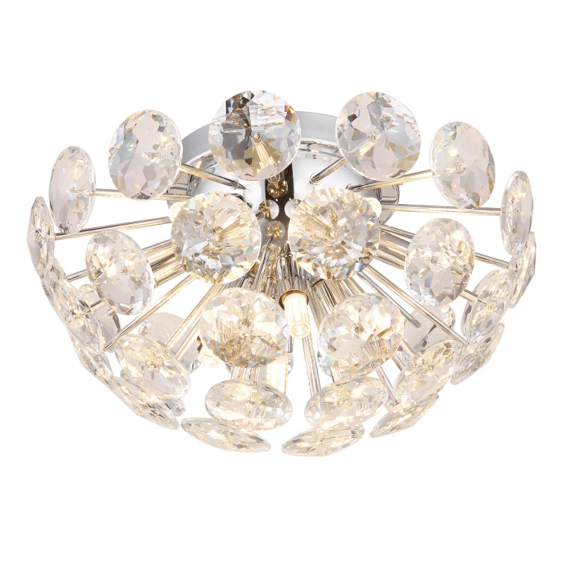 Plafoniera Virina, 10xG9, IP20, crom, Globo Lighting