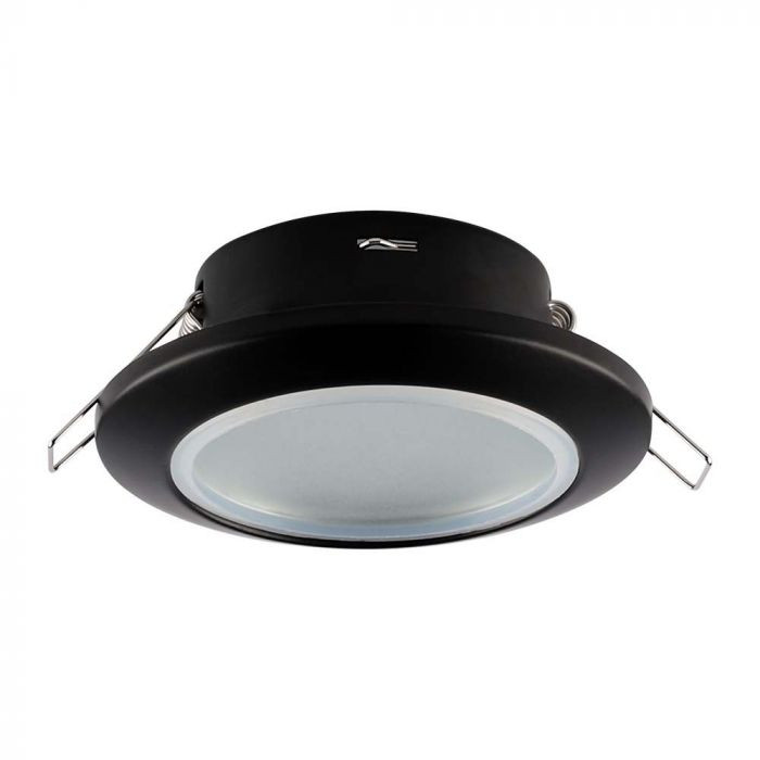 Spot 6699-VT, incastrat, 1xGU10, negru, IP44, V-TAC