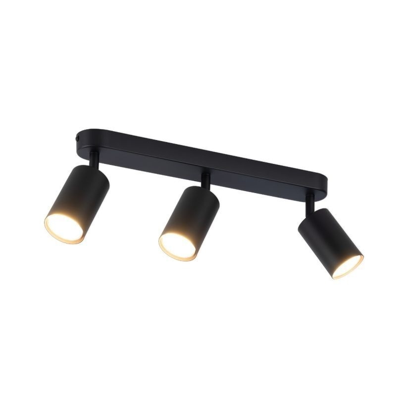 Spot aplicat Core, 3xGU10, IP20, negru, Klausen