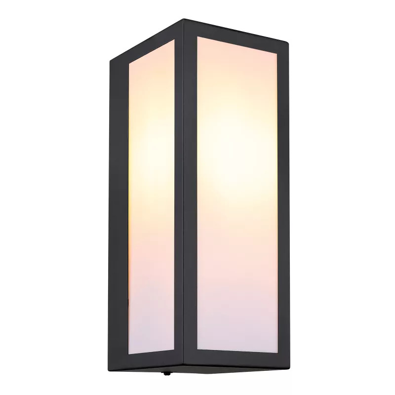 Aplica pentru exterior Gundula 31980O, 1xE27, alb+negru