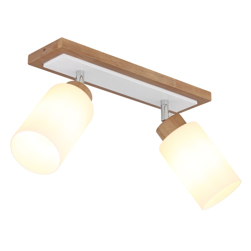 Aplica Rowena, 2xE27, IP20, maro/alb mat, Globo Lighting