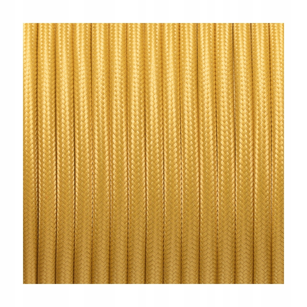 Cablu Textil Auriu 2x0,75