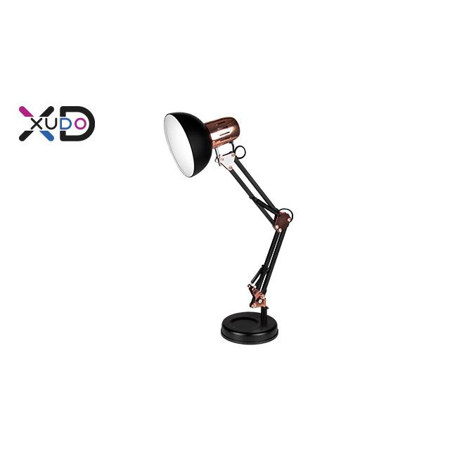 Lampa de birou Xudo, 1xE27, negru+auriu