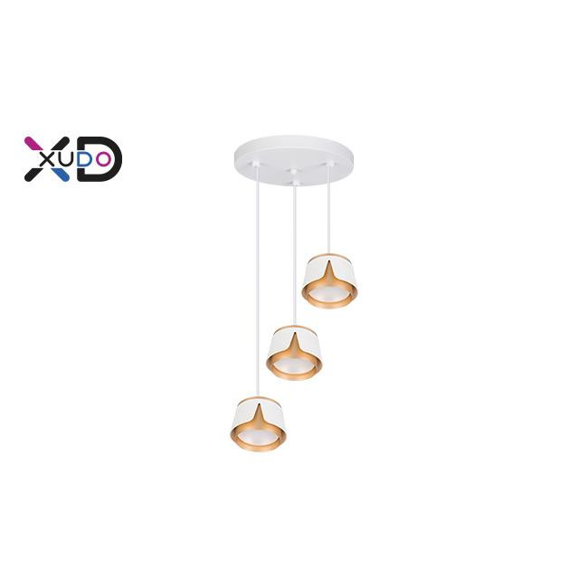 Lustra Xudo, 3xGX53, auriu+alb