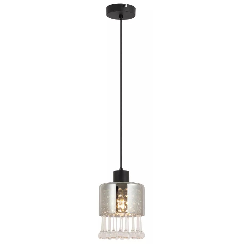 Pendul Hendry 15884H, 1xE27, fumuriu+negru