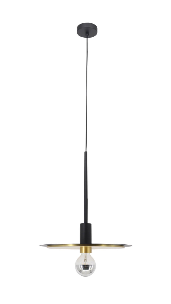Pendul Peny KL111045, 1xE27, negru+auriu, IP20, Klausen