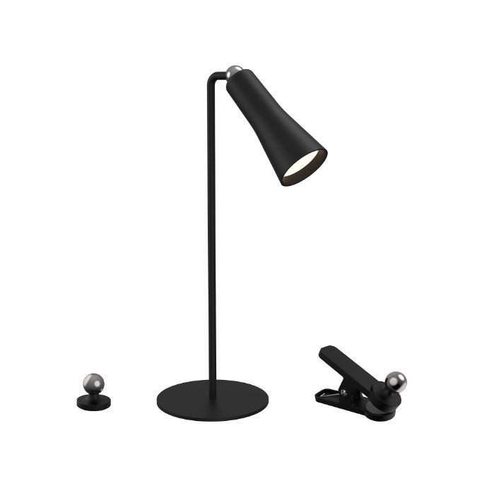 Veioza LED Bright, 3W, 4000K, IP20, Neagra, Klausen