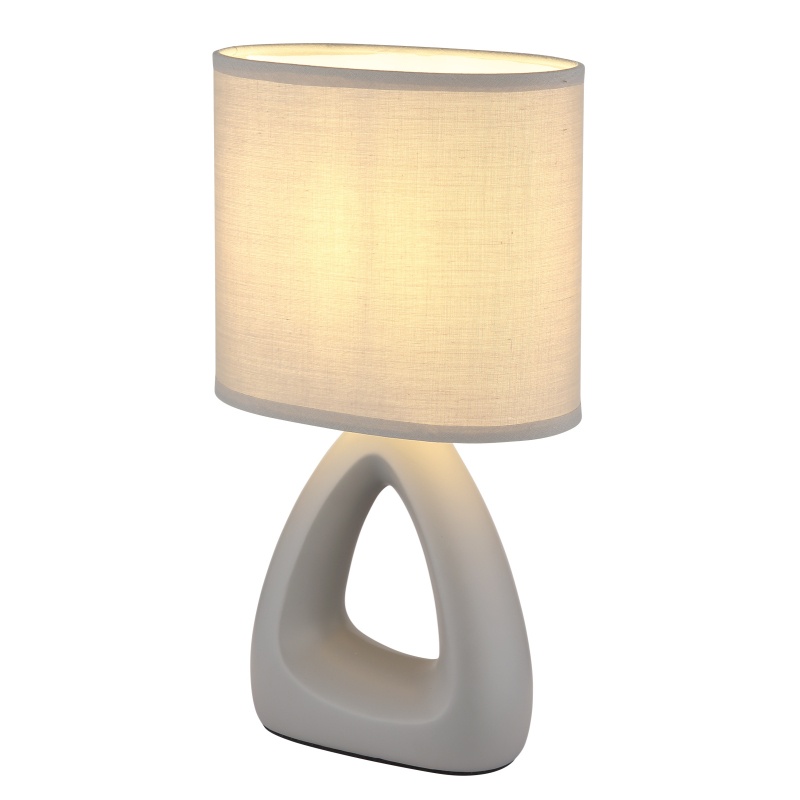 Veioza Triangle 1xE14, IP20, gri, Globo Lighting