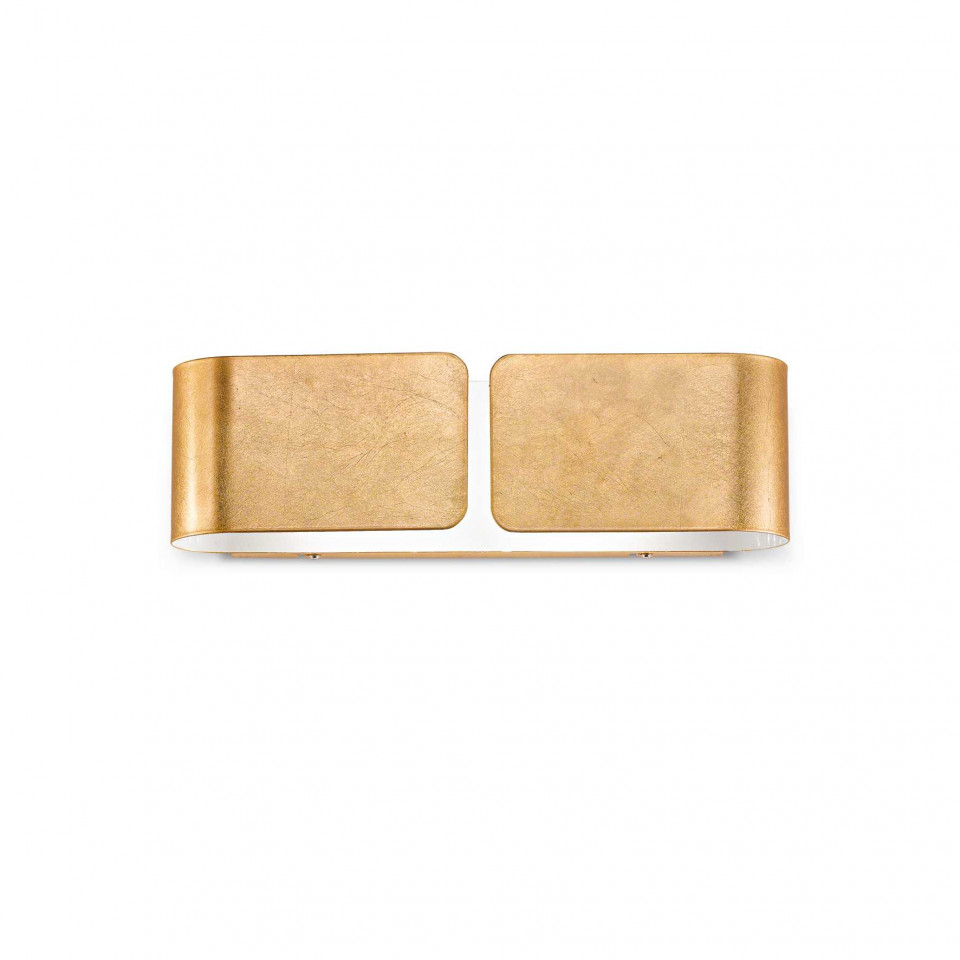 Aplica Clip Small 088266, 2xE27, aurie, IP20, Ideal Lux