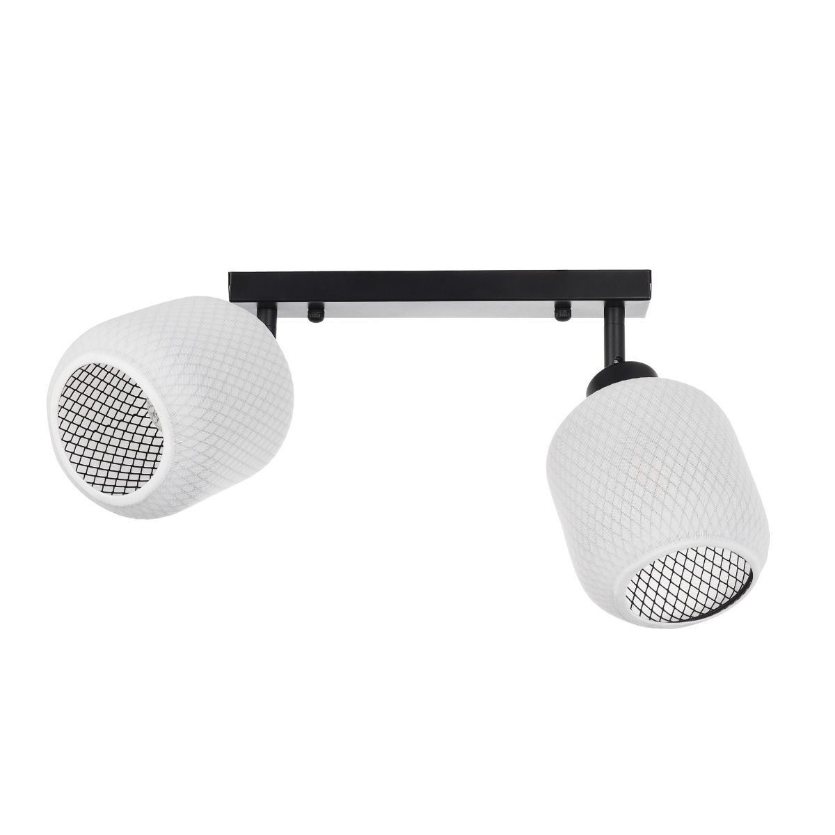 Aplica Sundre AP2, 2xE27, alba, neagra, Klausen