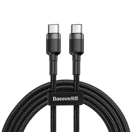 Cablu USB-C, 3.0 60W, 1m, Negru, Baseus