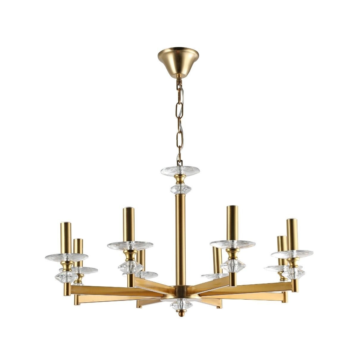 Candelabru Angelyc SP8, 8xE14, cupru, Klausen