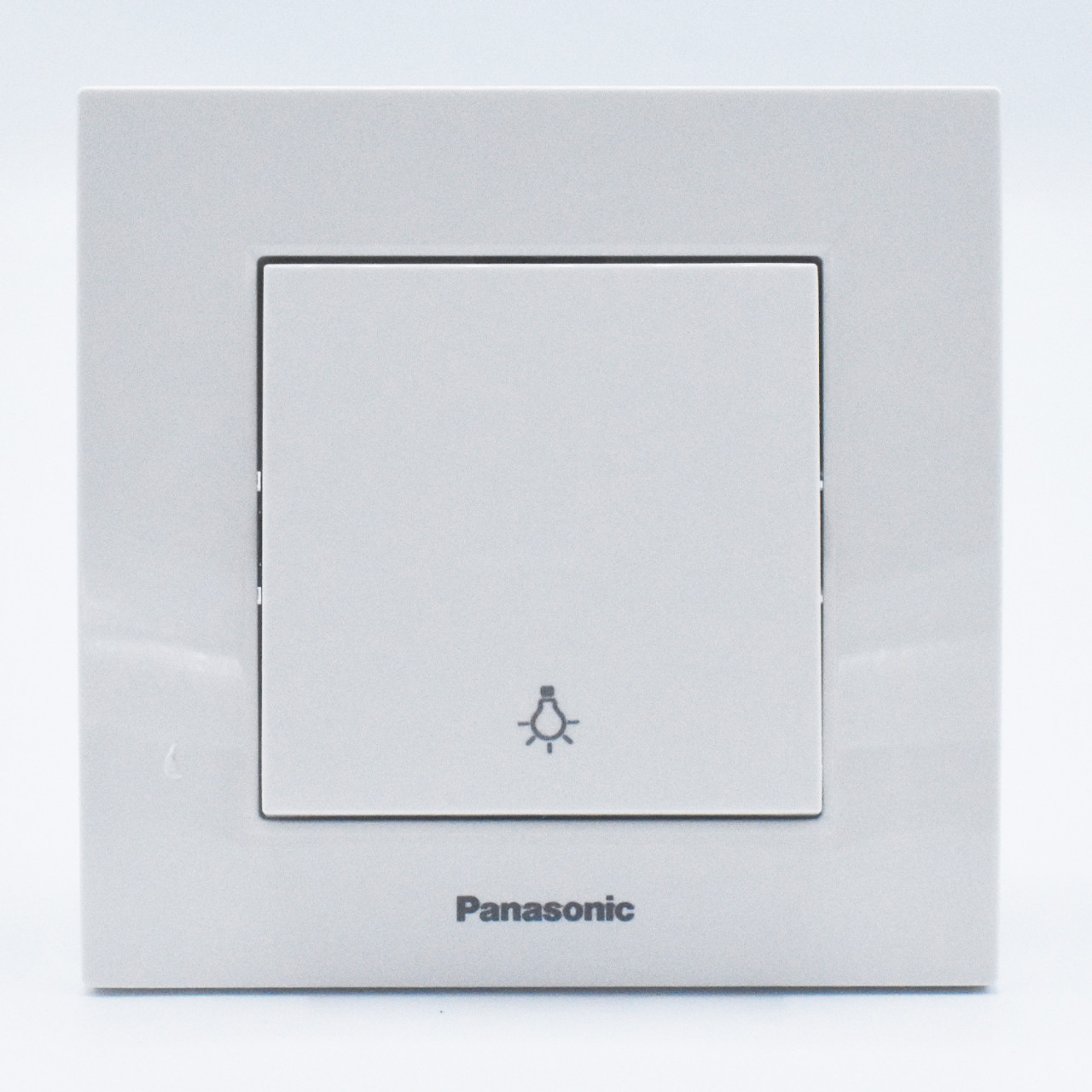 Intrerupator cu revenire Karre Plus Panasonic, ST, alb