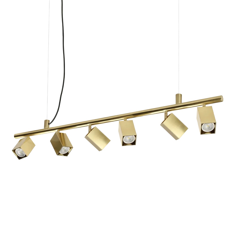 Lustra Dynamite 6xGU10, aurie, Ideal Lux