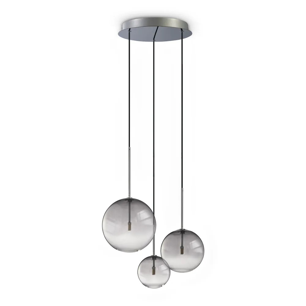 Lustra Equinoxe 3xG4, Ø420mm, IP20, fumurie, Ideal Lux