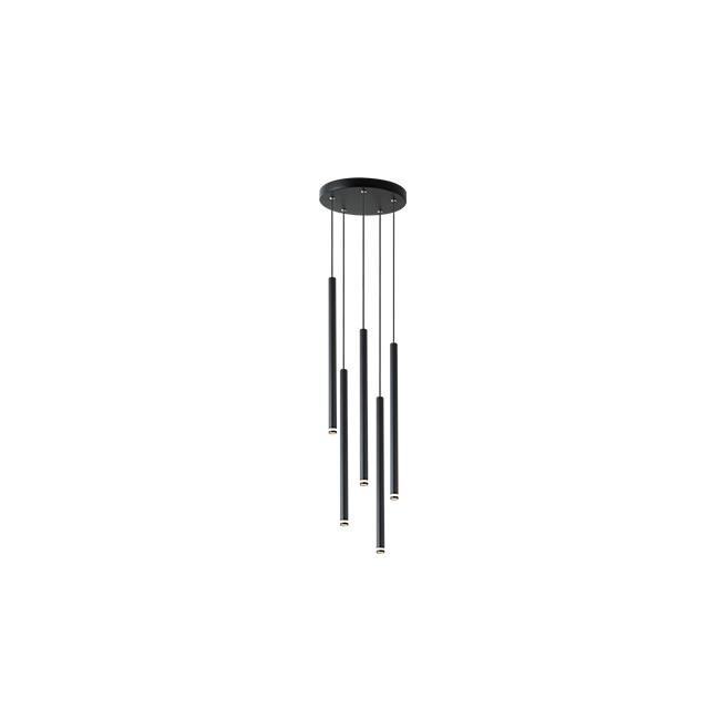 Lustra Piero, 5xG9, negru