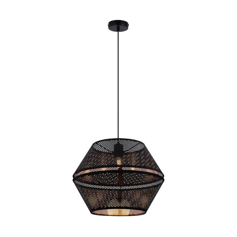 Pendul Freya, 1xE27, negru-auriu, IP20, Klausen