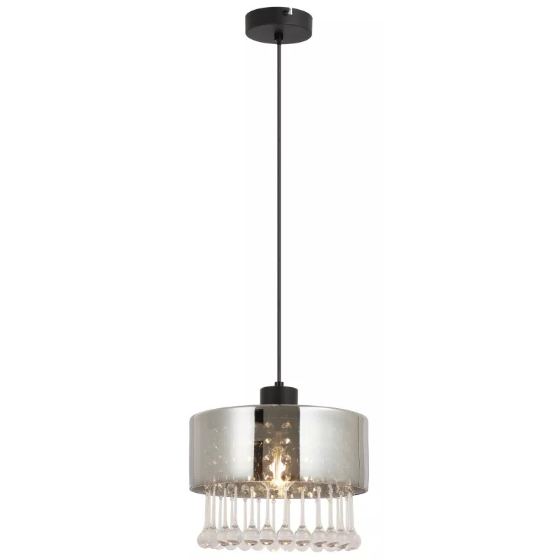 Pendul Hendry 15884H1, 1xE27, fumuriu+negru