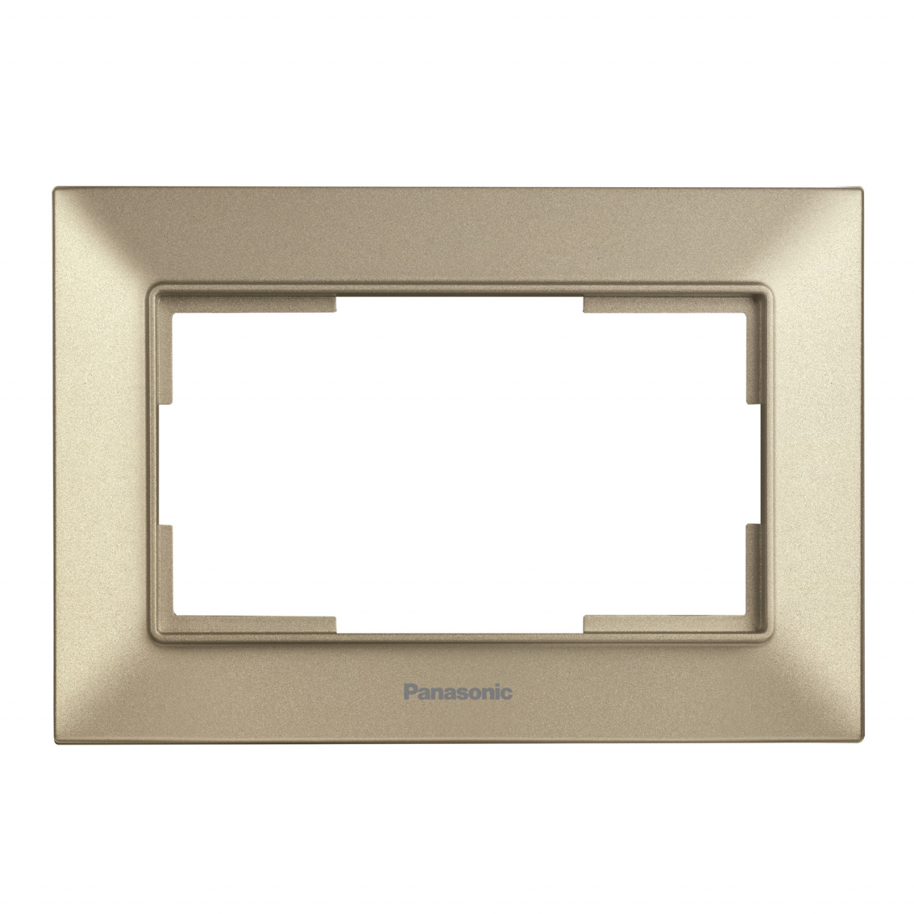 Rama Priza dubla, Bronz, IP20, Panasonic Arkedia Slim