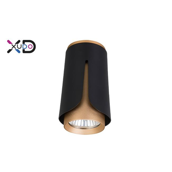 Spot Xudo XD-IK250B, 1xGU10, auriu+negru, IP20, Masterled