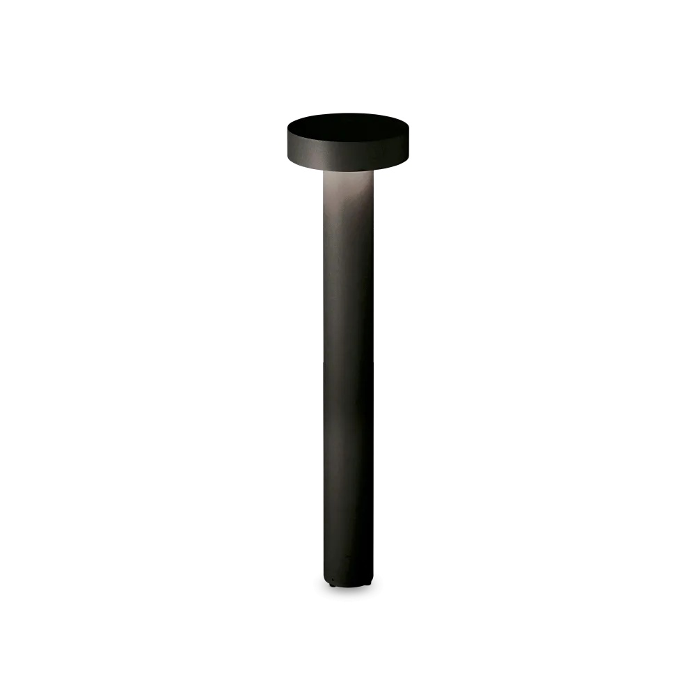 Stalp exterior Tesla H80, 4xG9, IP44, negru, Ideal Lux