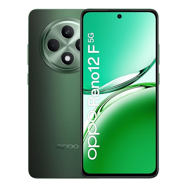 Telefon Oppo Reno12 F 5G 256GB, Olive Green