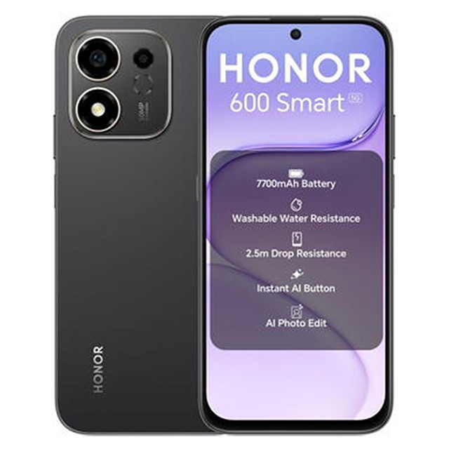 Telefon Honor 600 Smart, Velvet Black