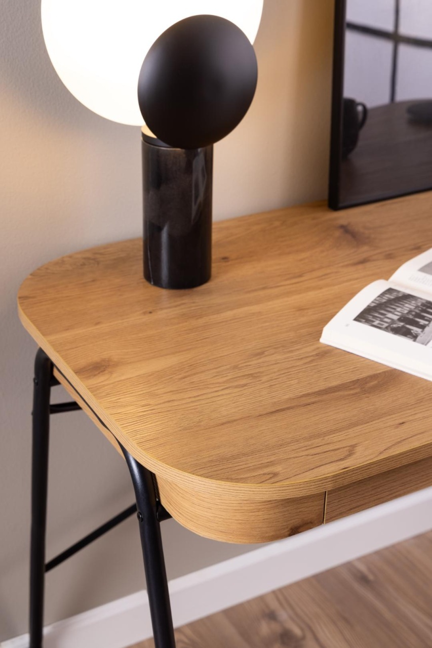 Birou Blueton, Natural, 75x120x60 cm