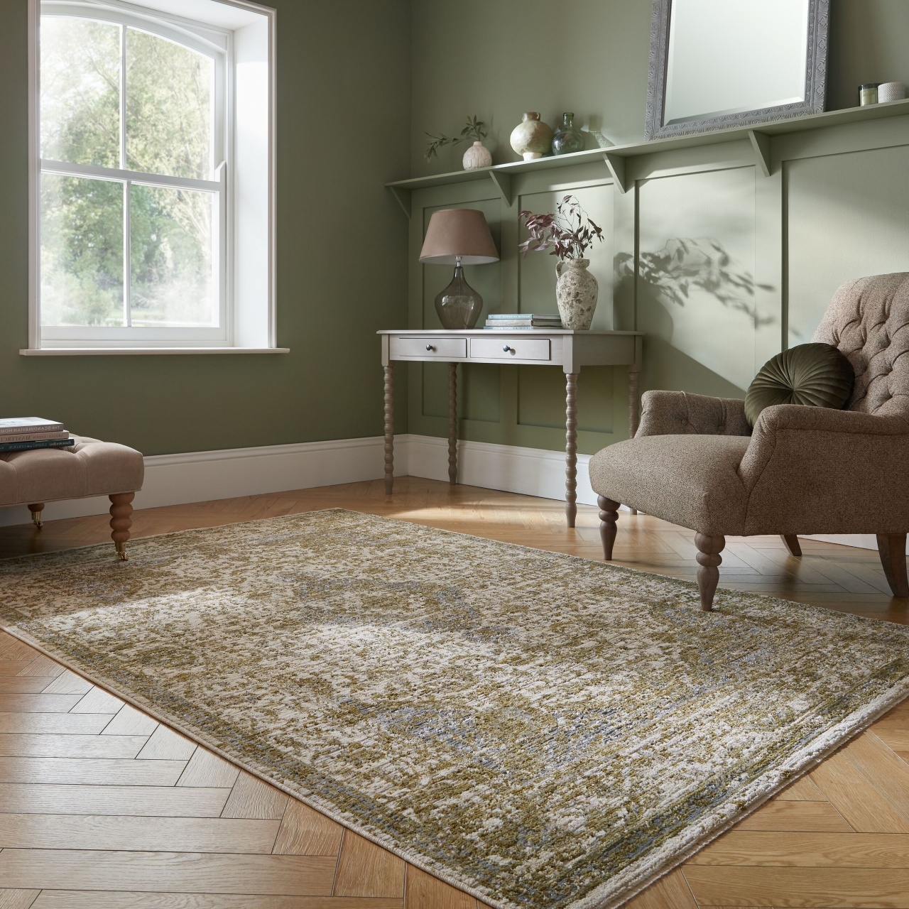 Covor Cordelia Verde 200x300 cm