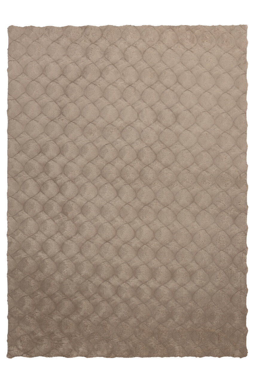 Covor Diamond Cut Taupe 80x150 cm