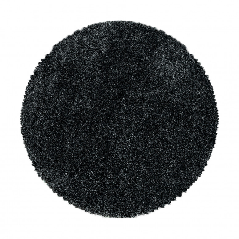 Covor Fluffy Antracit 120x120 cm