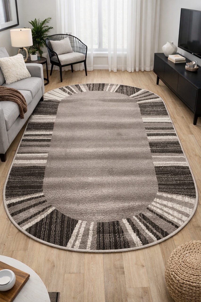 Covor Oval, Mira, Maro, 200x300 cm, Delta Mira 24070