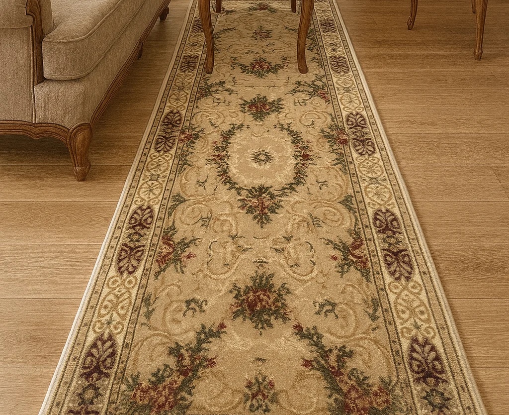 Covor Traversa, Lotos, Bej, 120x600 cm, Delta 15002