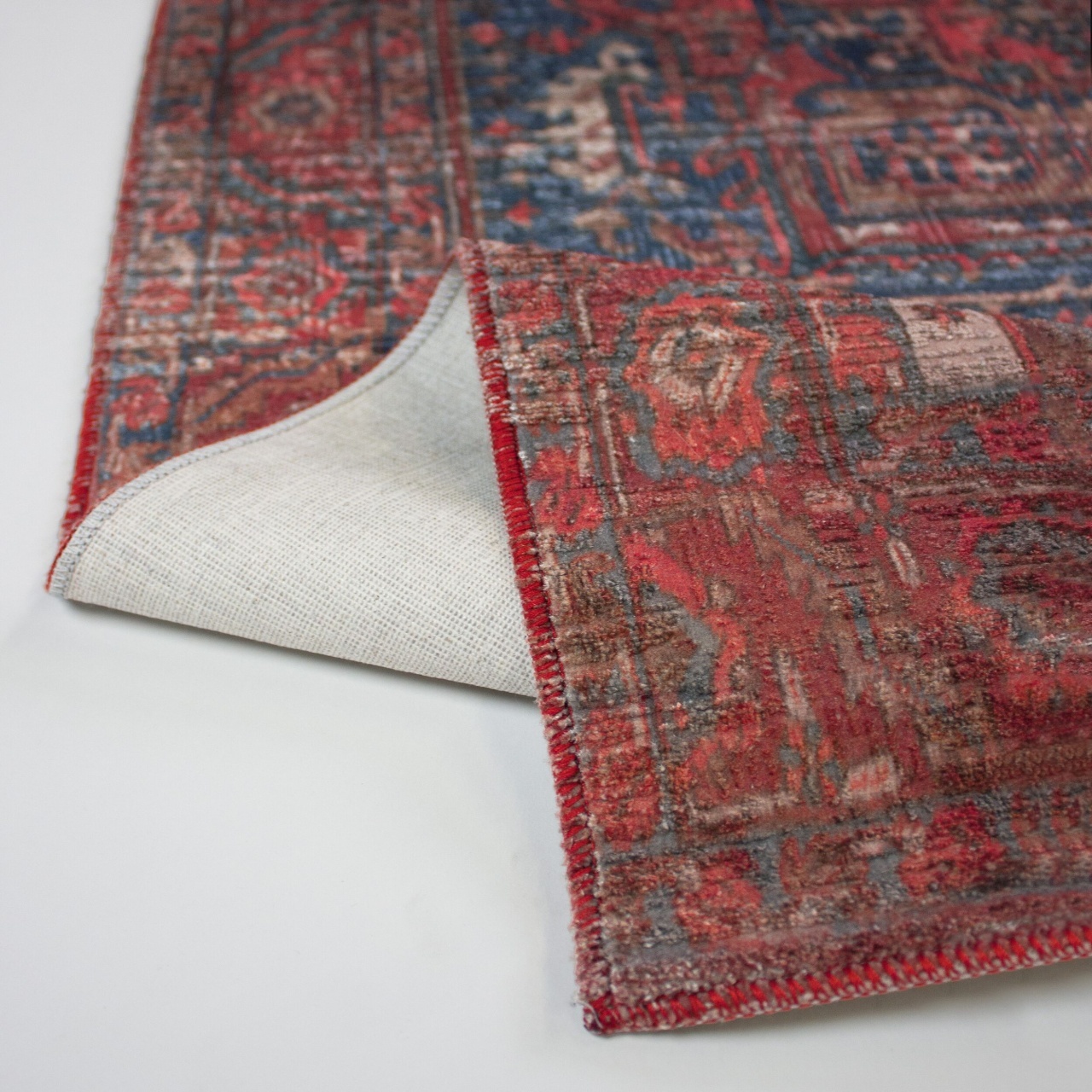 Covor traversa Scarlet Washable Rosu 75x300 cm