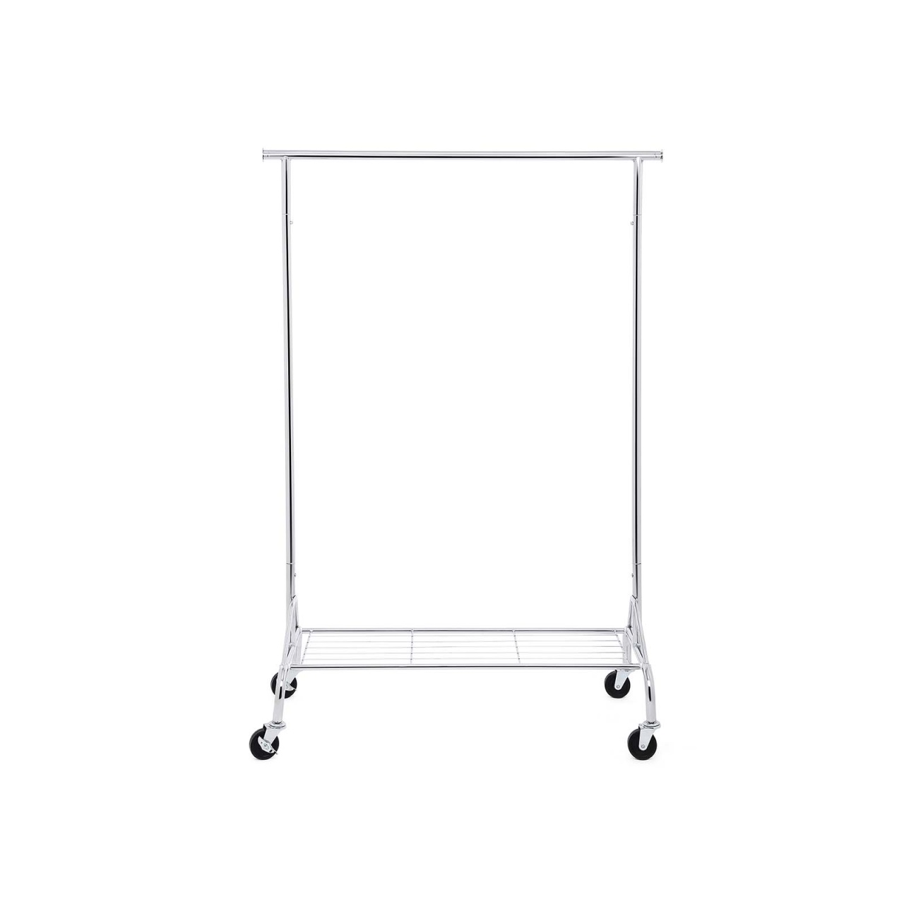 Cuier pe roti Songmics Argintiu 102x39x6.5 cm