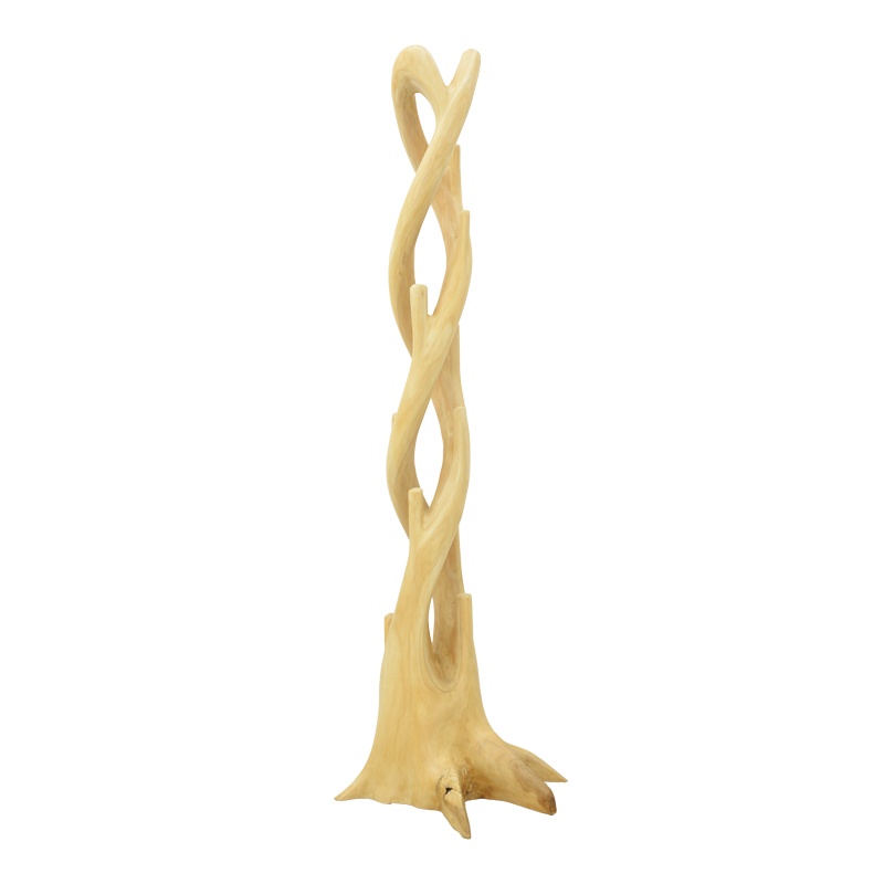 Cuier stender, Gantou, Natural, 40x40x200 cm