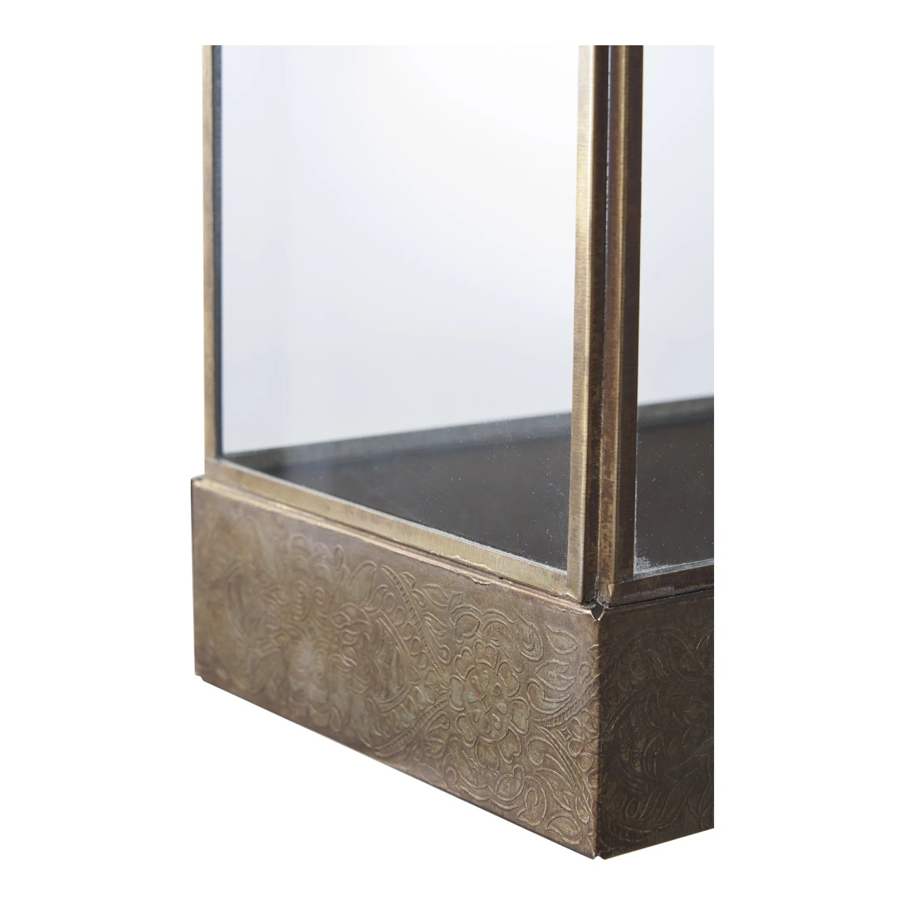 Felinar Manali, Auriu, 25x15x36.5 cm