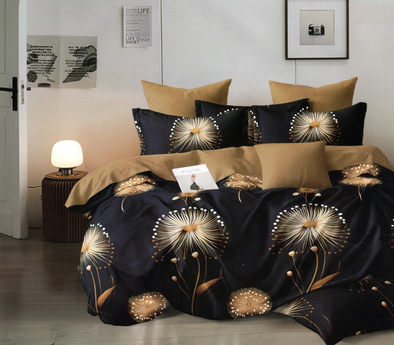 Lenjerie pentru 1 persoana Catania 4 piese (Finet)