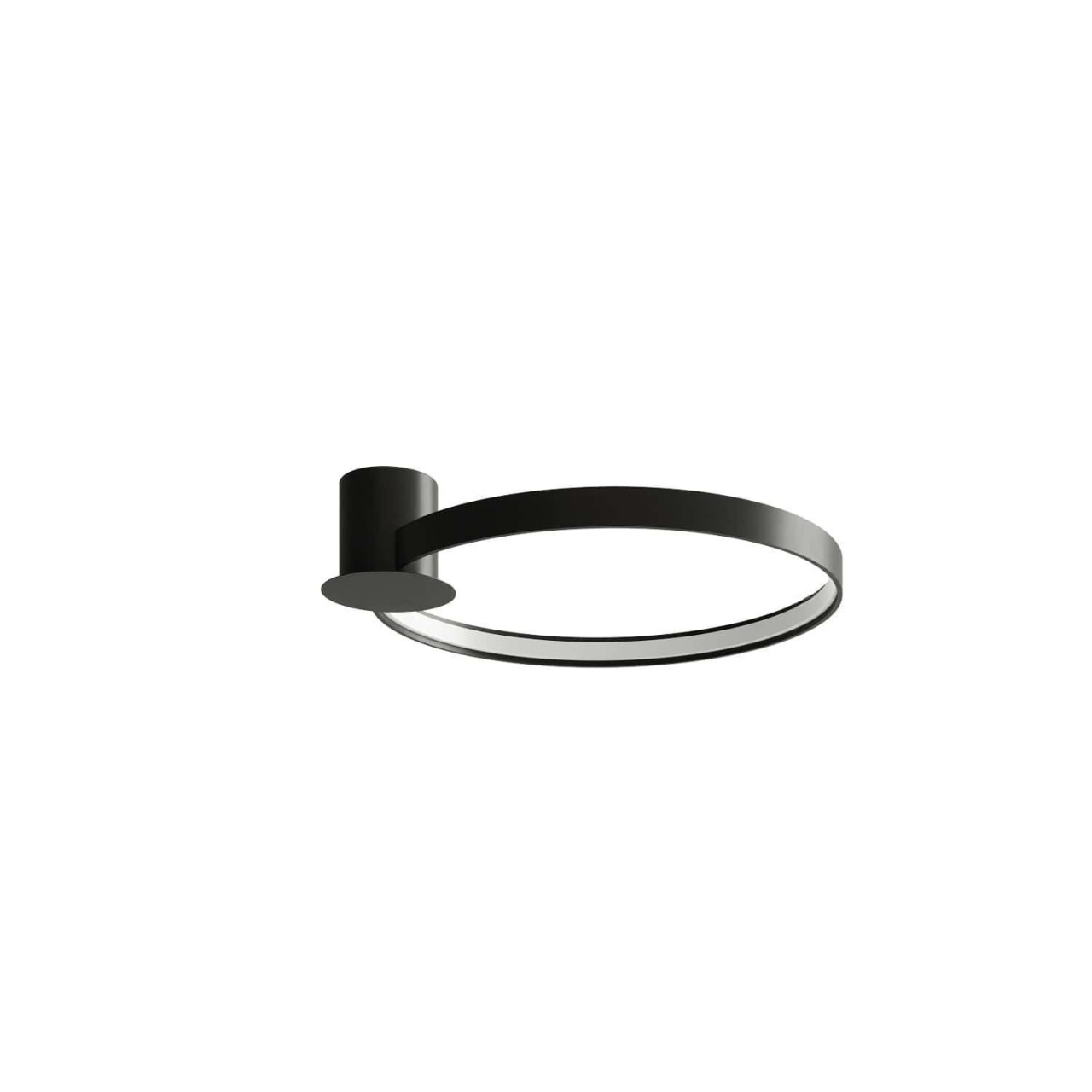 Lustra LED Rio Negru 3000K 55x62x12.5 cm