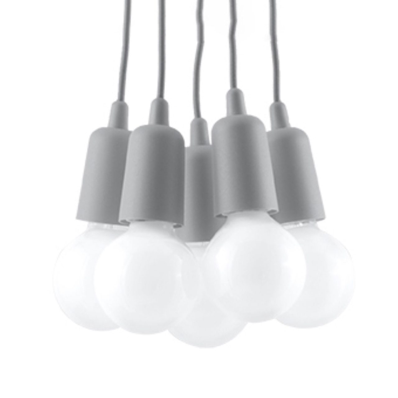 Lustra suspendata Diego Gri 25x25x90 cm