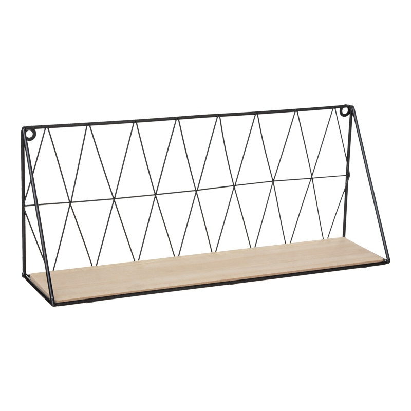 Raft perete Anneza Natural 48x12x20 cm