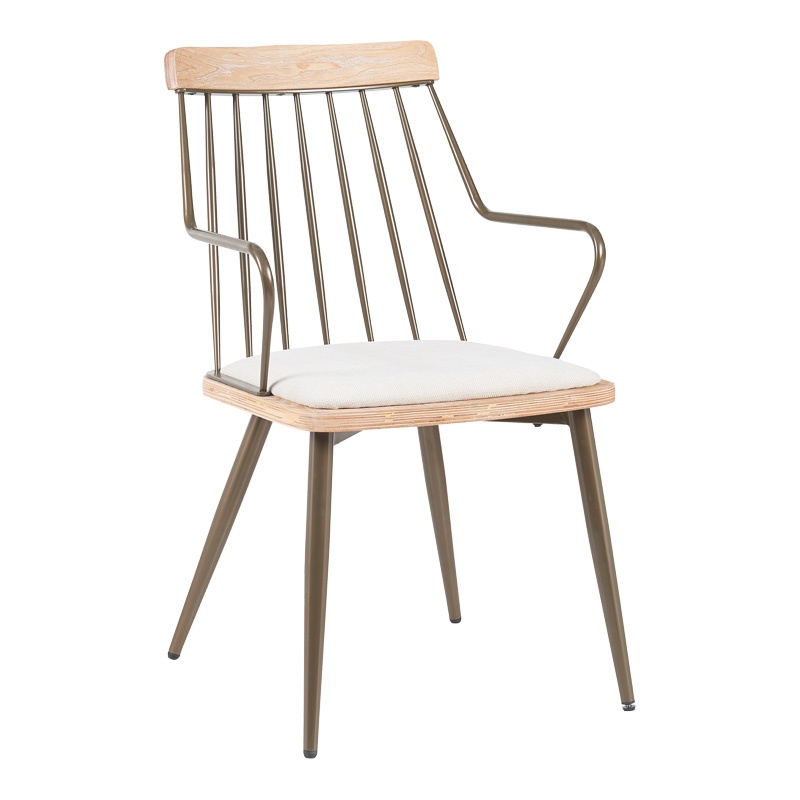 Scaun cu brate Posse Bej 52x59x83 cm