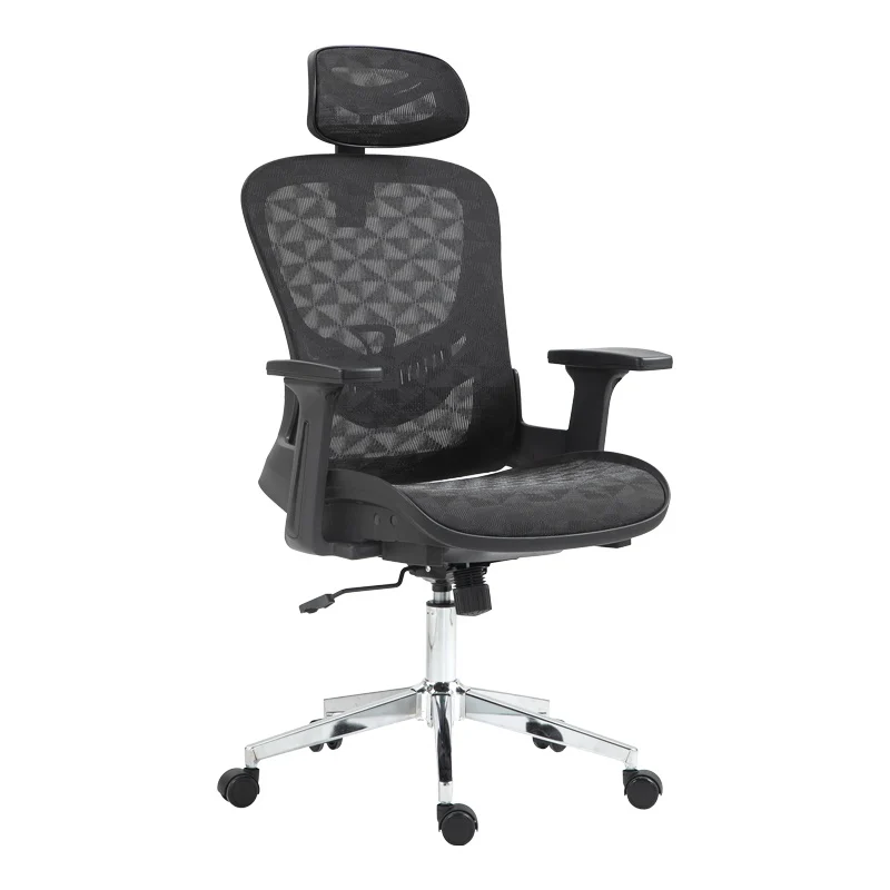 Scaun manager Mergi plasa neagra 62x63x120 cm