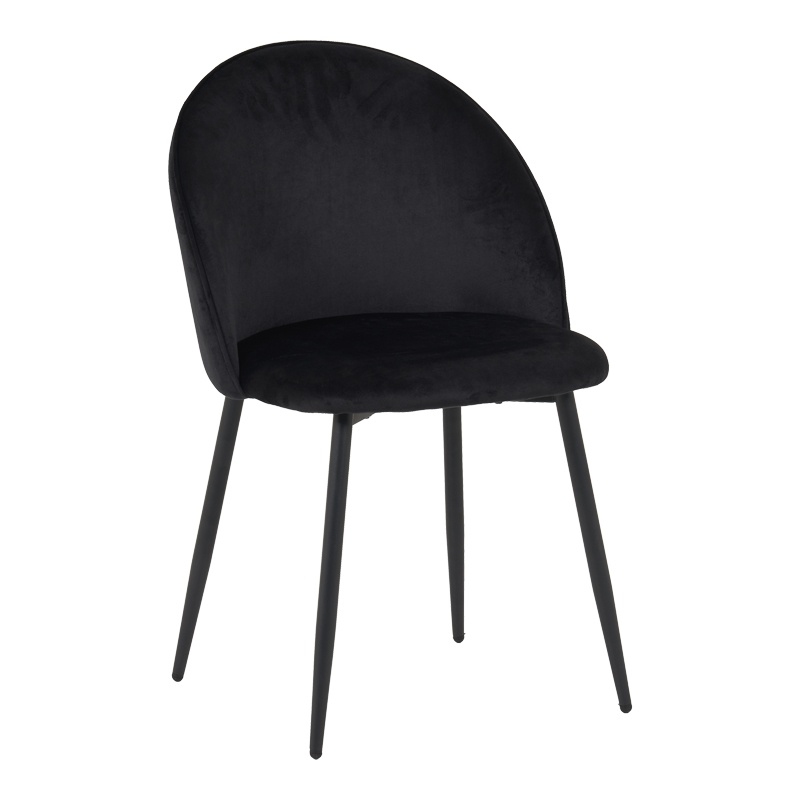 Scaun Perch Negru 50x43x82 cm