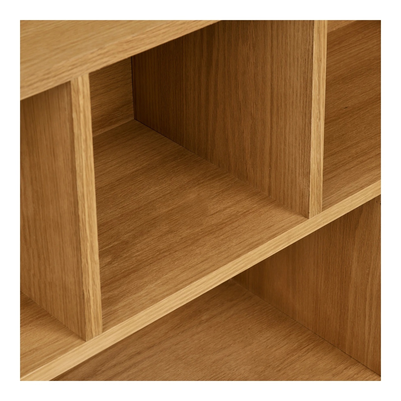 Biblioteca Oshawa, Natural, 112x30x104.5 cm