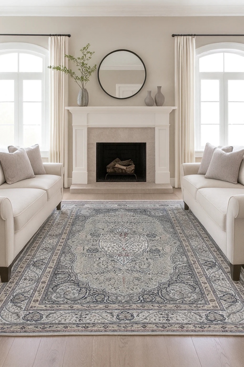 Covor, Anny, Gri, 58x110 cm, Delta Anny 33024 160