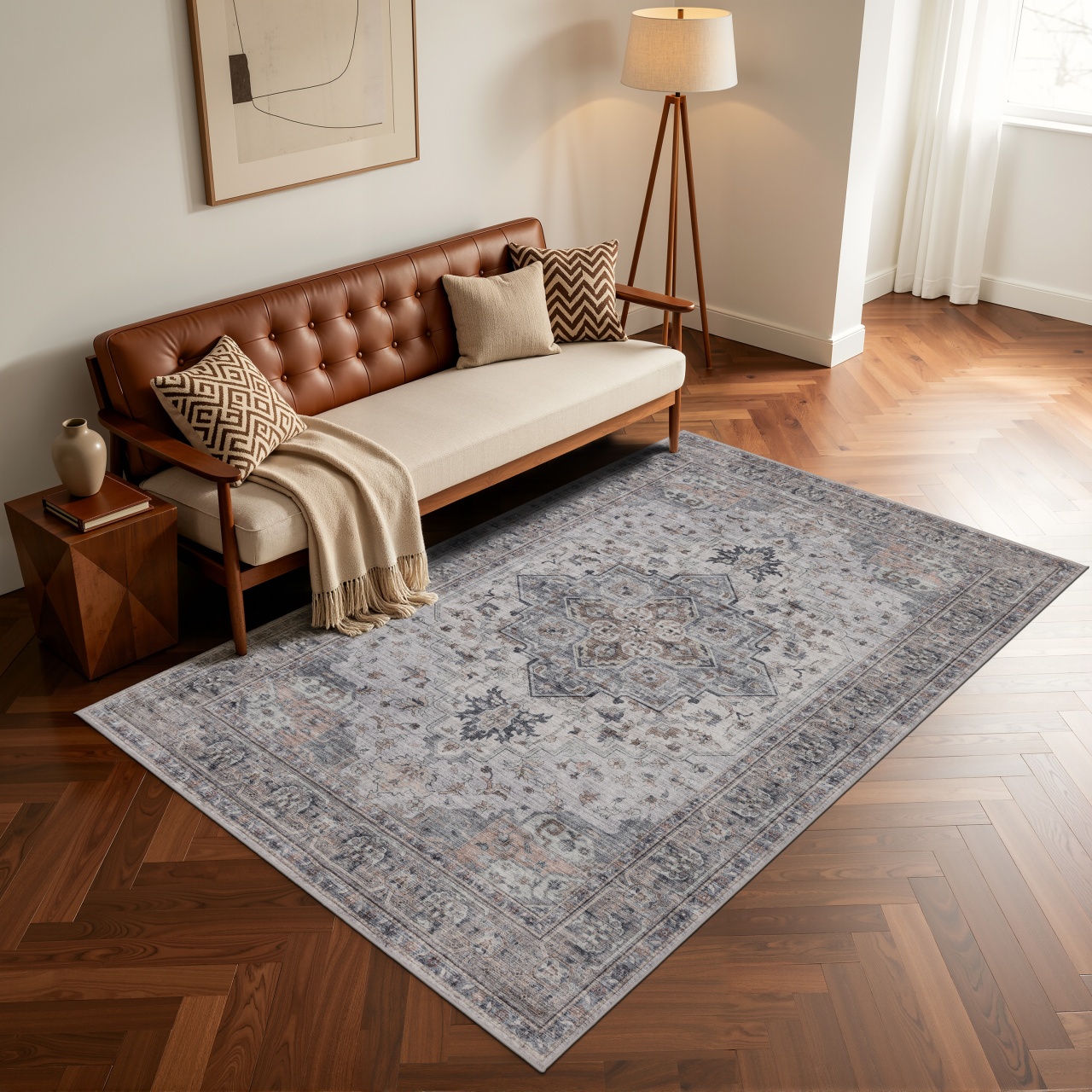 Covor Dreptunghiular INKA V4 Bej 120x170 cm