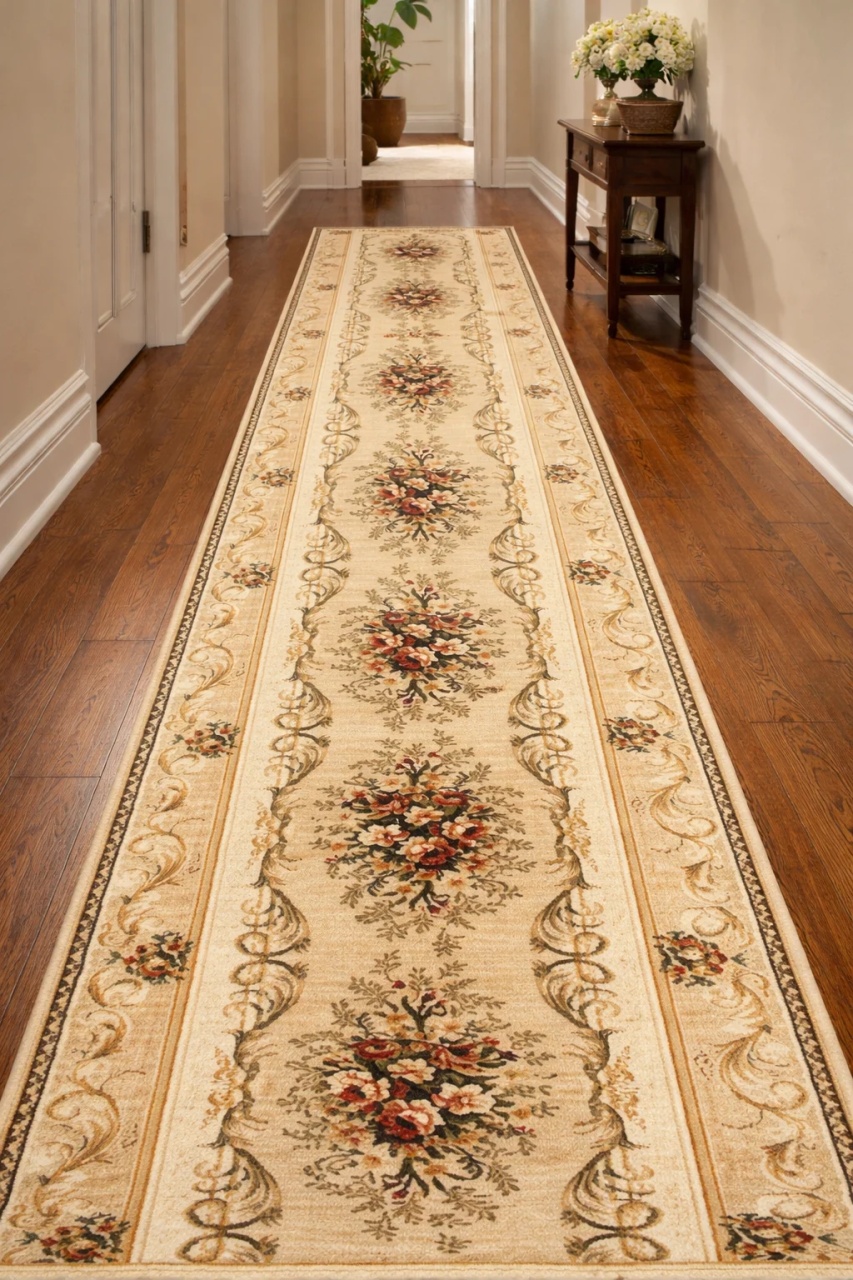 Covor Traversa, Lotos, Crem, 200x200 cm, Delta 535 106