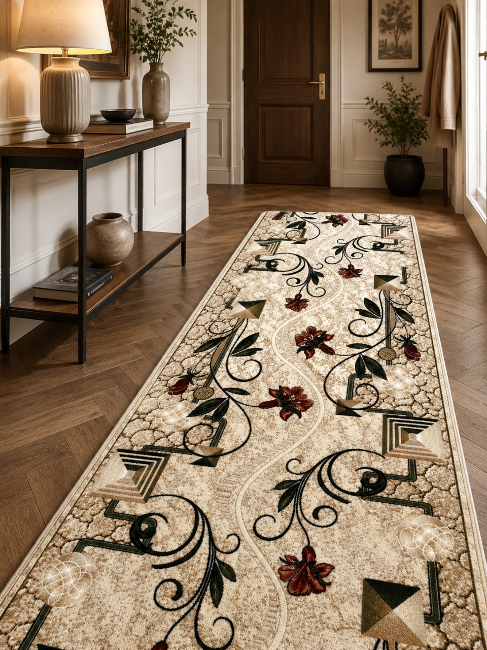 Covor Traversa, Lotos, Crem, 60x900 cm, Delta 587 116